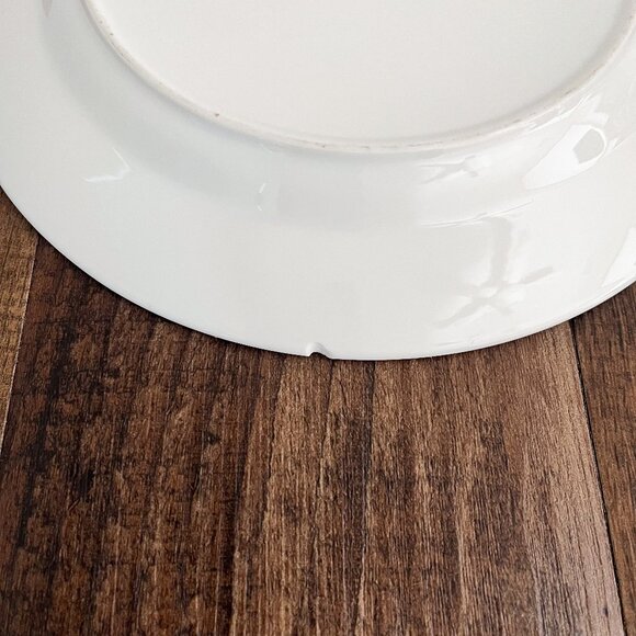 Williams-Sonoma La Mer Fish Porcelain Dinner Plate Brown Stripe Marc Lacaze 2008 - Picture 6 of 14